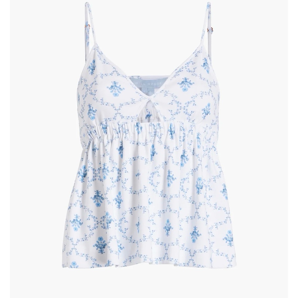 Hill House Blue and White Floral Camisole